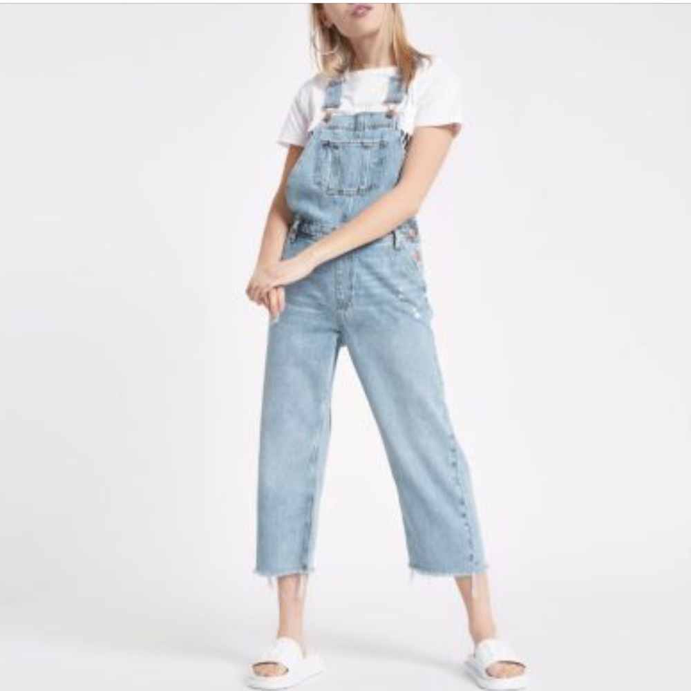 River Island Denim Overalls -